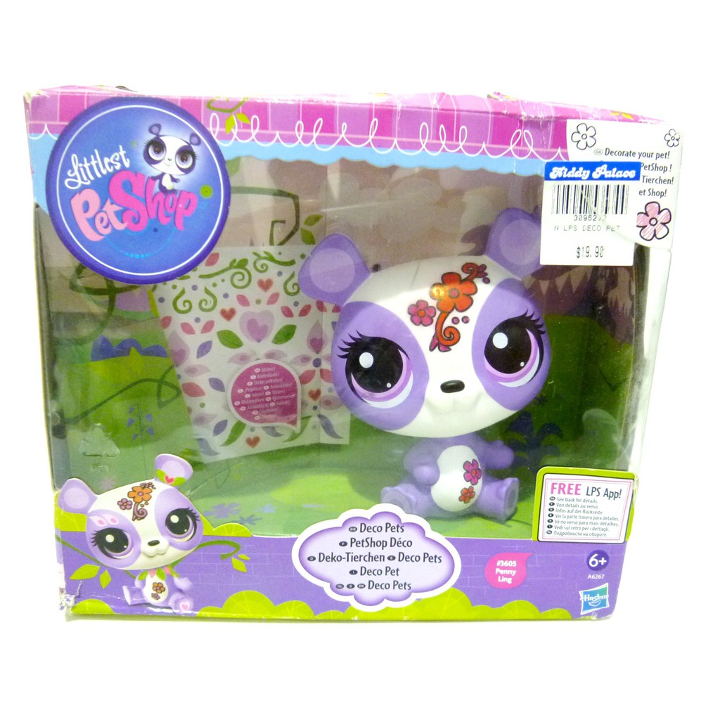 Action Figure LPS Littlest Pet Shop Original Hasbro Deco Pets