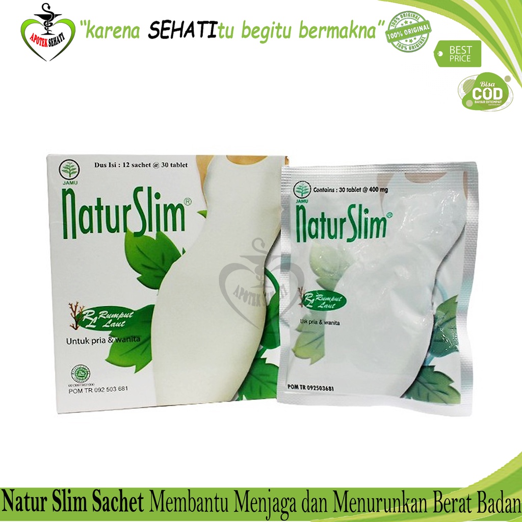 Nature Slim Kapsul Ekstrak Daun Jati Menjaga Tubuh Ideal