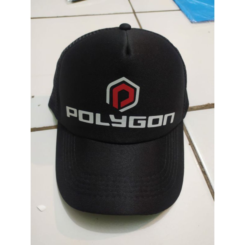 Topi Polygon // Topi gowes // Topi sepeda