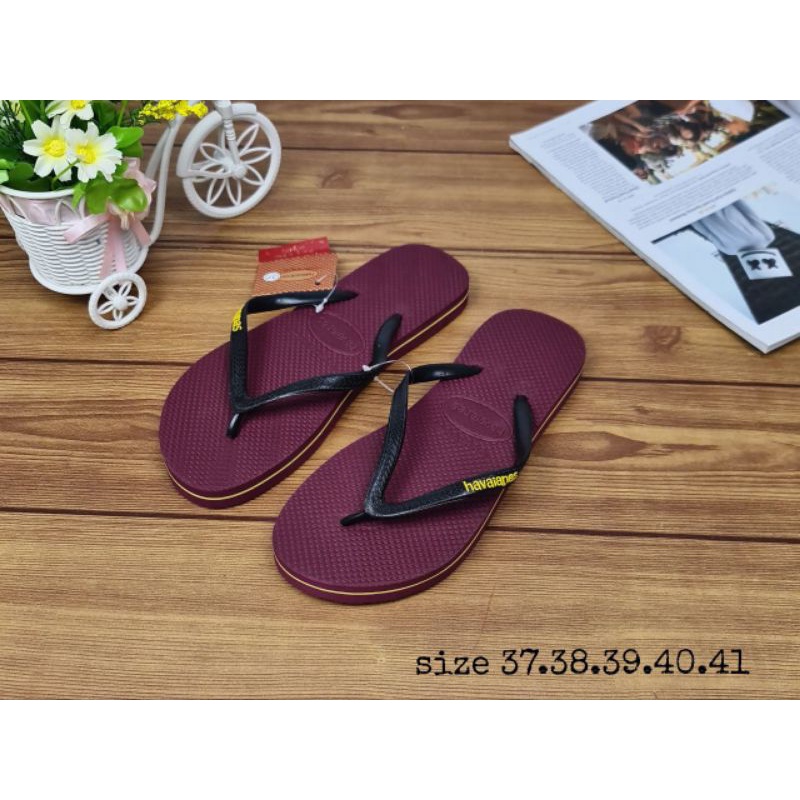Sandal cewek / wanita flat / sandal cewek havaianas