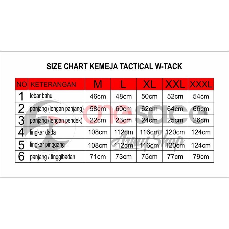 KEMEJA LAPANGAN KERJA TACTICAL W TAC LENGAN PANJANG
