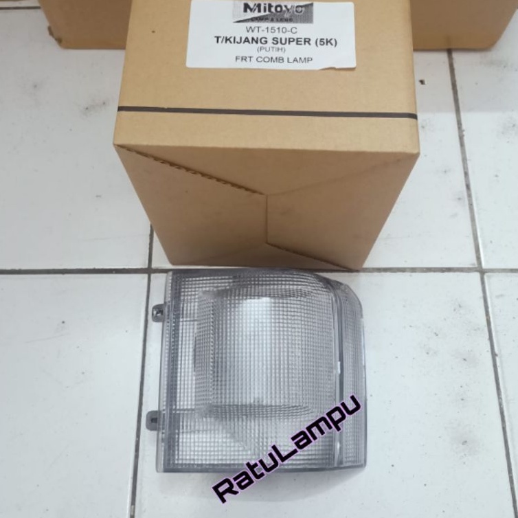 Lampu Sein Kijang Super Warna Clear Tahun 1987 1988 1989 1990 1991 Lampu Sen Kijang Super (Signal La
