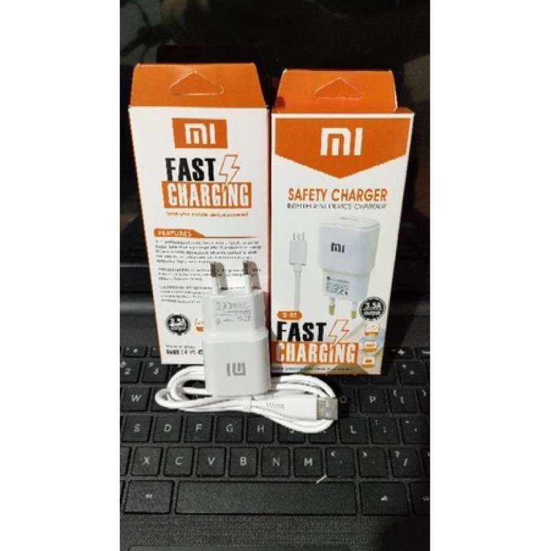 TC G55 CHARGER MICRO USB OPPO XIAOMI REDMI REALME VIVO SAMSUNG 3.5A F7 A3S A20S C11 C12 A70 V15 9C