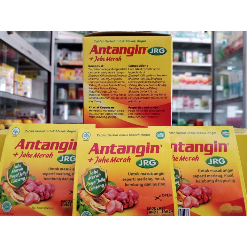 Antangin JRG Tablet 1 Strip Isi 4 Tablet ED 12/2025