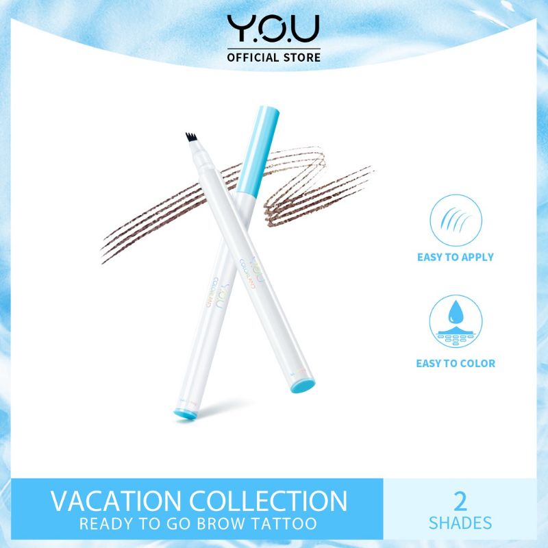 Y.O.U Ready to Go Brow Tattoo - 0.6ml