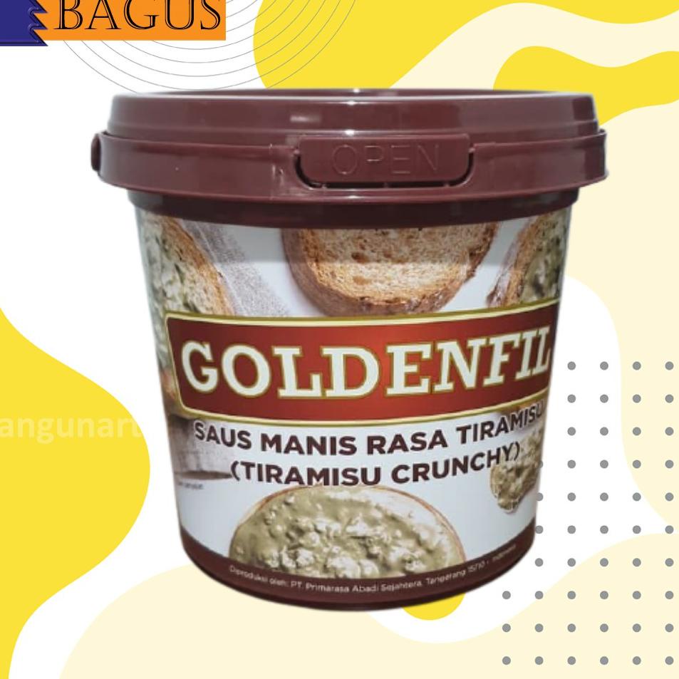 

Menarik.. Goldenfil Tiramisu Crunchy 1kg RHK