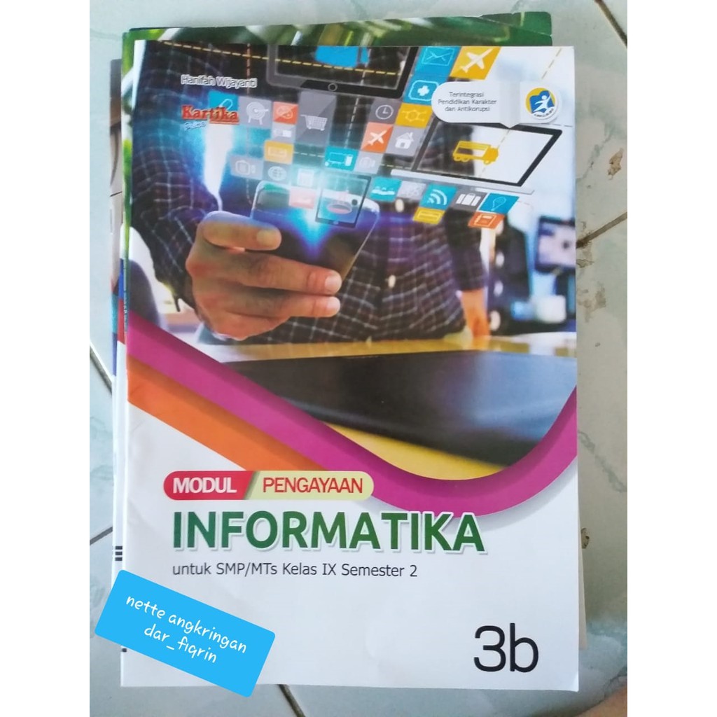 Lks Informatika Smp Mts Kelas 7 8 Rev 2017 Kls 9 Rev 2018 Smtr 2 K13 Baru Top Shopee Indonesia