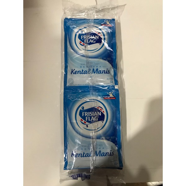 

PROMO SUSU BENDERA PUTIH 6 SACHET / FRISIAN FLAG KENTAL MANIS SASHET GROSIR TERMURAH