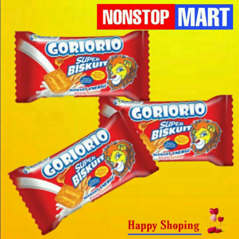 GORIORIO Biskuat 1 pack isi 20 pcs