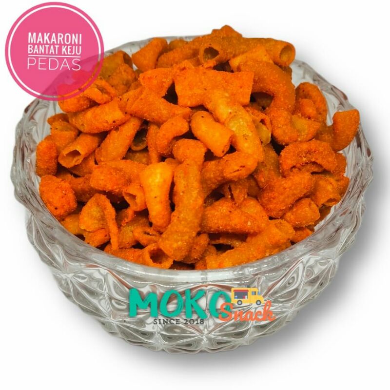 

Snack Cemilan Kiloan Makaroni Keju Pedas 250 gr