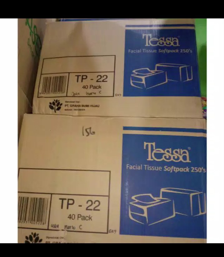 Tisu Tesa 250 Sheet 1 Karton Isi 40pcs