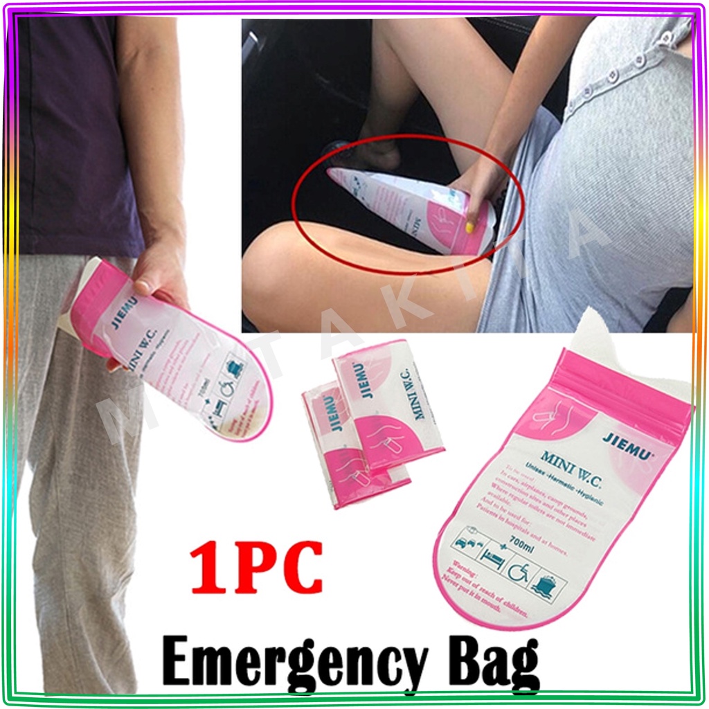 Kantong Kencing Darurat Anti Tumpah JIEMU Portable Emergency Urine Bag