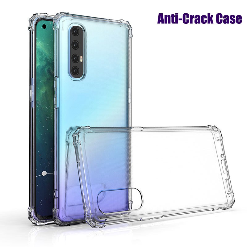 Soft Case Silikon Oppo Reno 4 Reno 4 Pro Reno 4F Bening Transparant Airbag Anti Crack