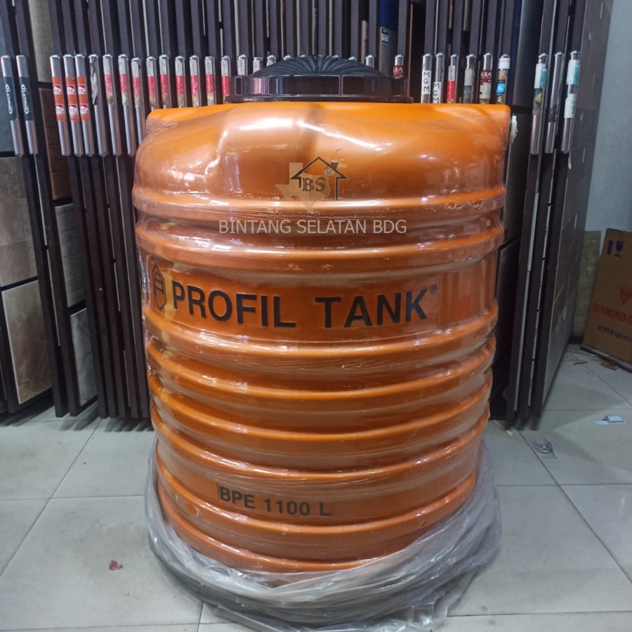 TOREN AIR PROFIL 1100LTR TANDON PENAMPUNGAN AIR PROFIL BPE 1000 L