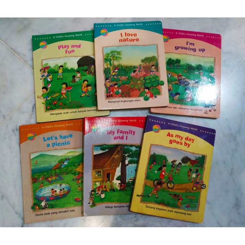 Set Buku  A Child's Growing World