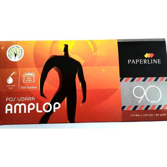

Amplop Paperline Airmail 90 Aps Kode El0592 Za