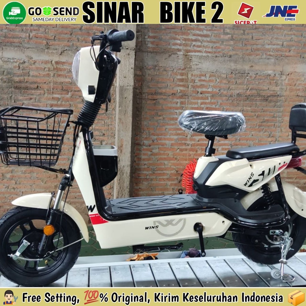 Sepeda Listrik Electric Bike WINS By Goda E-BIKE 500 Watt