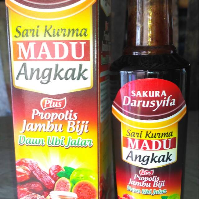 

angkak sari kurma madu jambu biji propolis