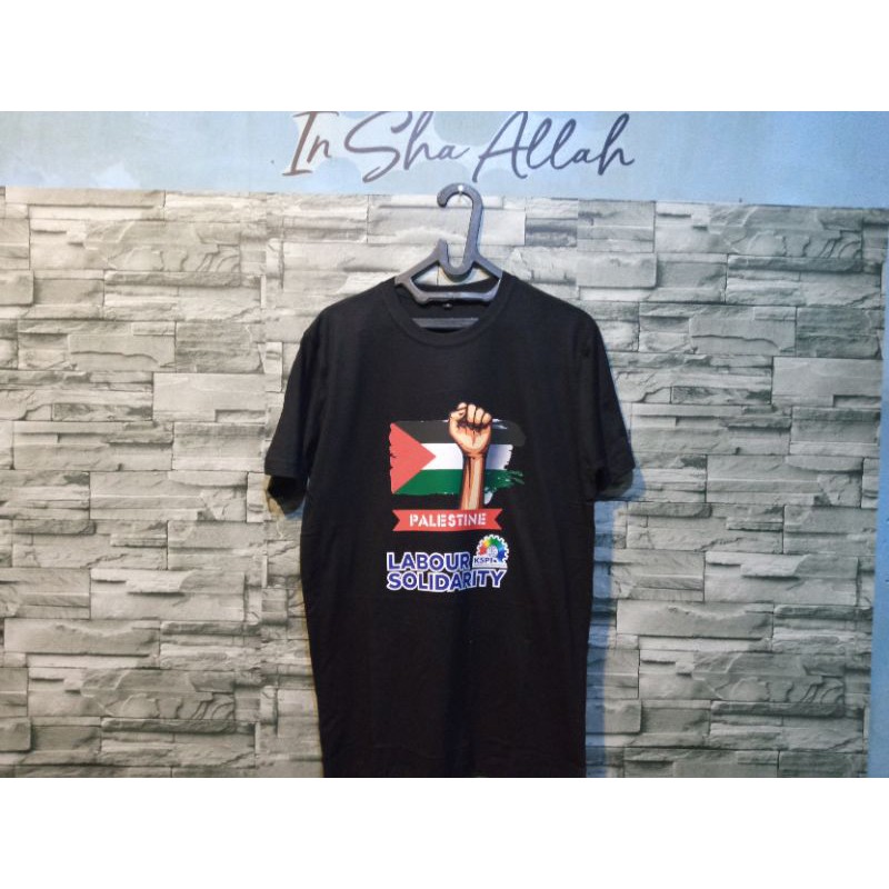 Kaos Labor Solidarity KSPI FSPMI Palestina free masker