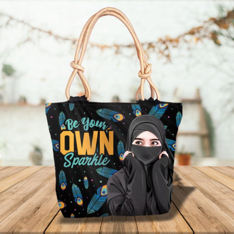 tote bag hijab