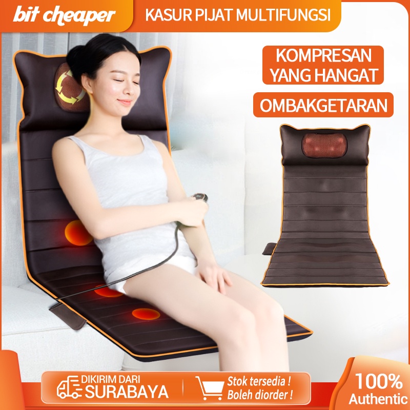 Alat Pijat untuk Leher dan Pinggang Multifungsi untuk Seluruh Tubuh. Kasur Listrik Rumah Tangga Dengannb Antal Sandaran SURABAYA