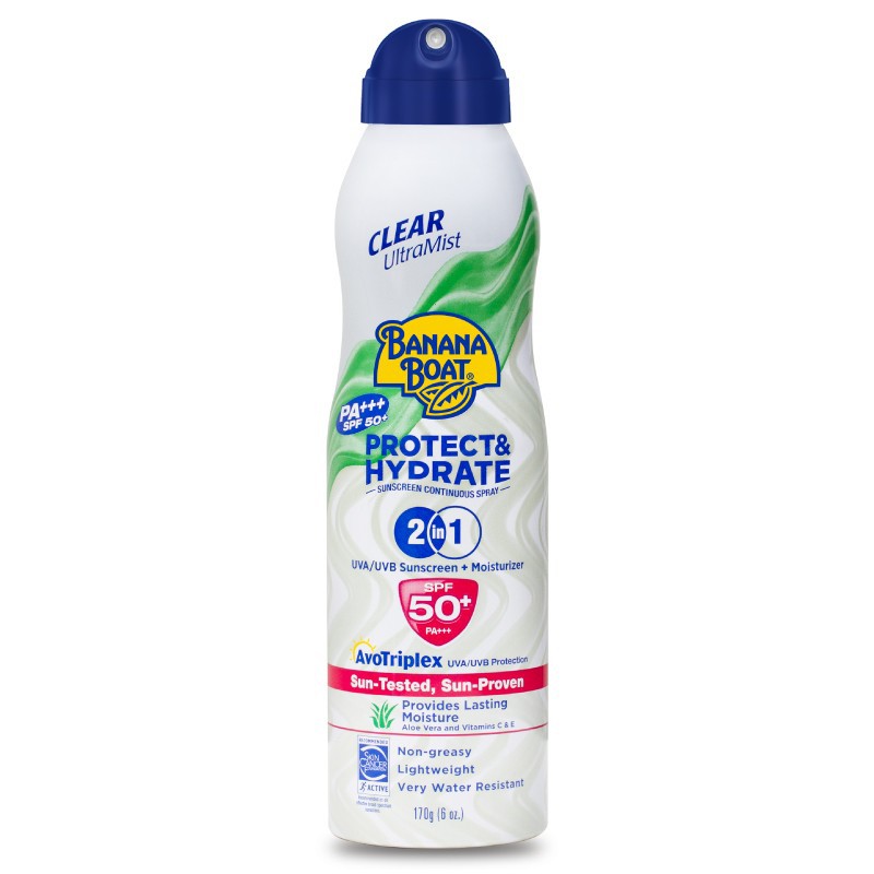 

Banana Boat Protect & Hydrate Ultramist SPF50