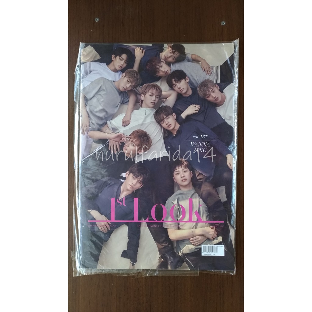 [MAGAZINE] 1st Look Korea (BiWeekly) - Vol. 137 2017 Issue : Wanna One