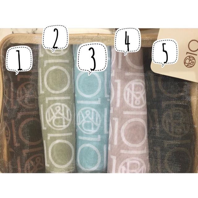 Ria Miranda Monogram Dekade Scarf