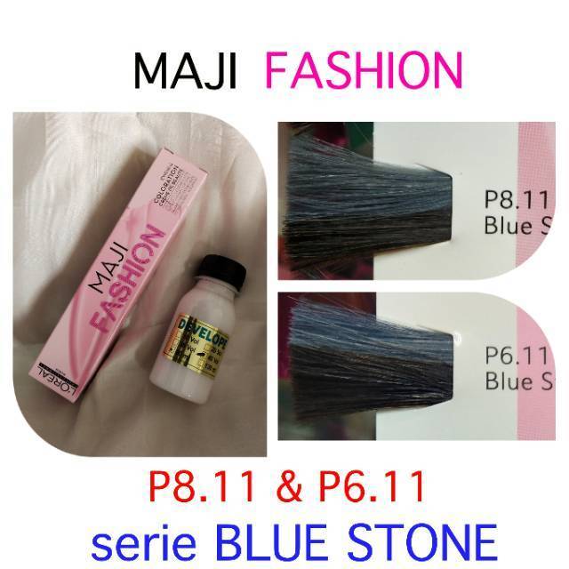 LOREAL Maji fashion P8.11 & P6.11 serie blue stone