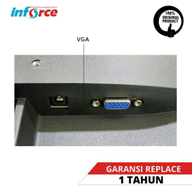 MONITOR LED INFORCE 1950NH, MONITOR LED 19 INCI INFORCE , LED MONITOR INFORCE 1950 NH SUPER SLIM PORT VGA + HDMI