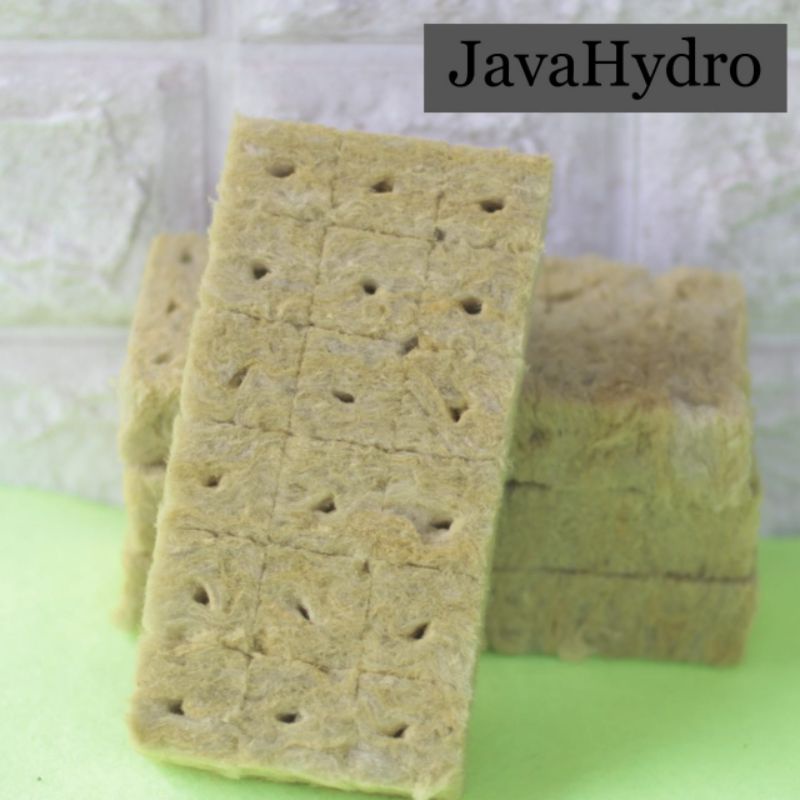 media tanam hidroponik rockwool siap pakai 18kotak