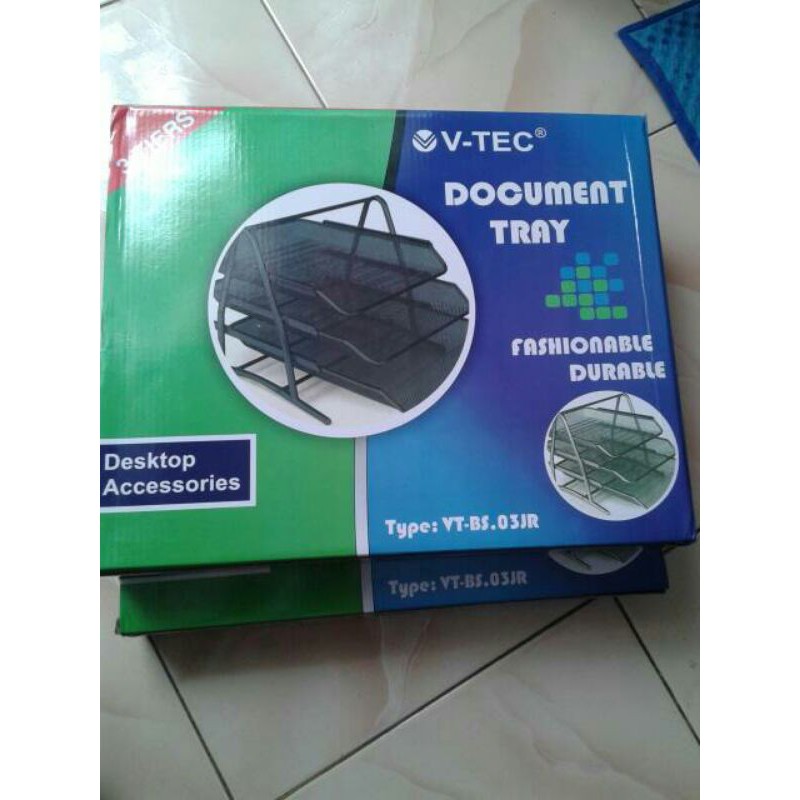 

V-tec document tray 3 susun