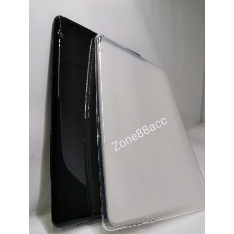 Huawei Mediapad T5 10.1inci Silicon Ultrathin Softcase Casing jelly softcase silikon clear case Bening hitam pelindung belakang