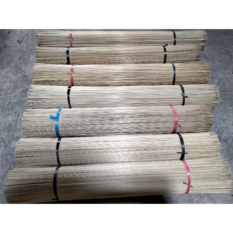 jeruji sangkar burung bambu APUS 3mm panjang 65cm isi 1000