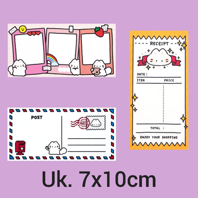 

Notes , Nota , Kertas / sticker Pengiriman , bingkai foto lucu esthetics murah