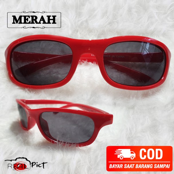 Kids Sunnies Kacamata Anak Baby Sunglasses Pantai Holiday Anti UV Kacamata Fashion Laki &amp; Perempuan