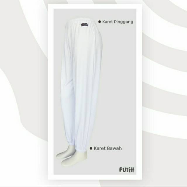 Celana Daleman (Inner) Gamis Warna Putih