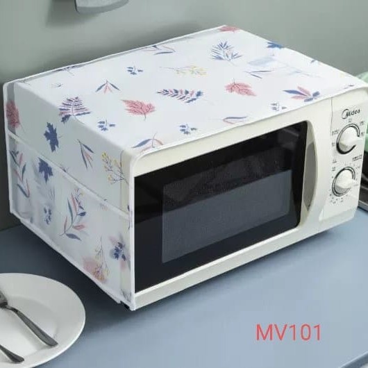 Microwave Cover with Pocket /Cover Microwave /Kain Penutup Microwave/Penutup Microwave Waterproof - SC