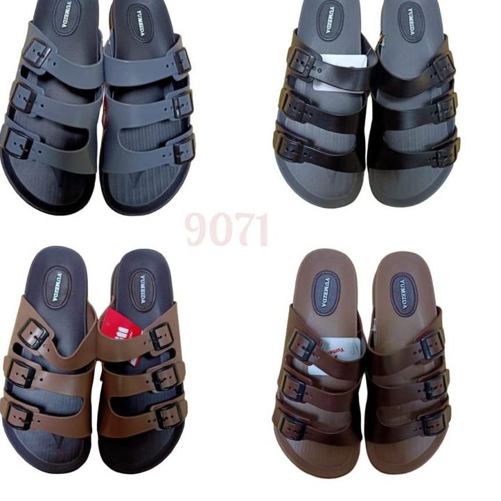 sandal yumeida karet pria slop gt 7122,9071 ban 2 dan ban 3