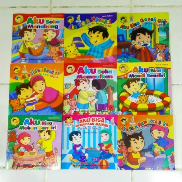  Buku Anak Buku Cerita Bergambar Seri Balita Pintar 