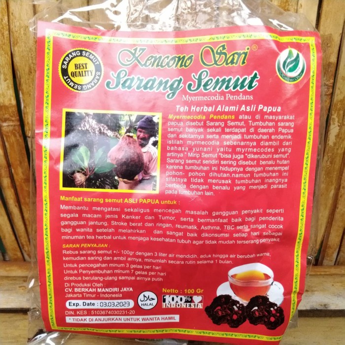 

SARANG SEMUT REBUS KENCONO SARI ASLI PAPUA 100 GRAM