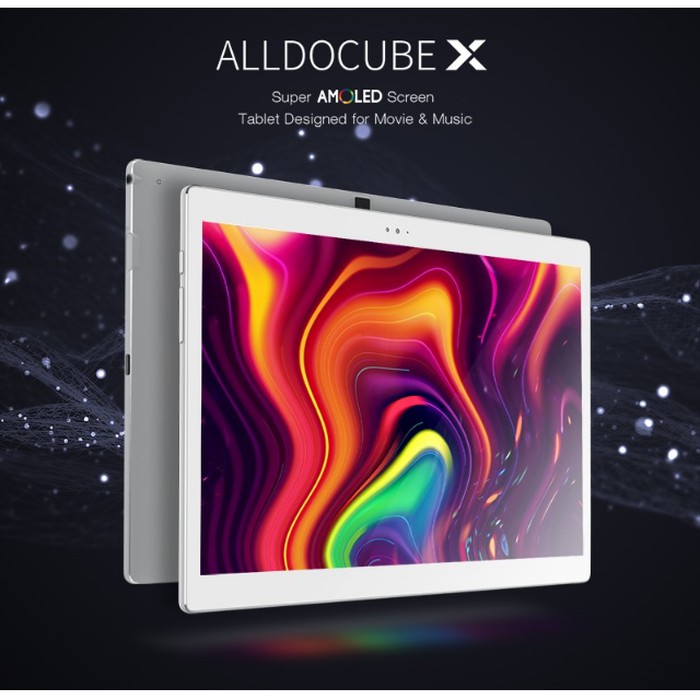 TABLET MURAH ALLDOCUBE X Tablet 10.5'' 2560X1600 Super AMOLED 4GB/64GB Fingerprint Berkualitas