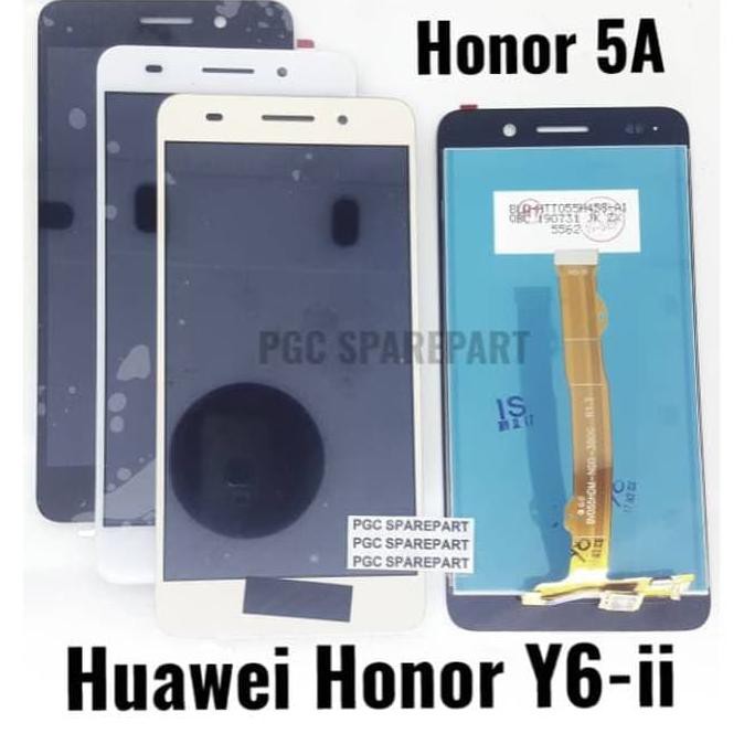 LCD-TOUCHSCREEN ORIGINAL OEM LCD TOUCHSCREEN FULLSET HUAWEI Y6-II - HONOR 5A CAM-L21 - PUTIH