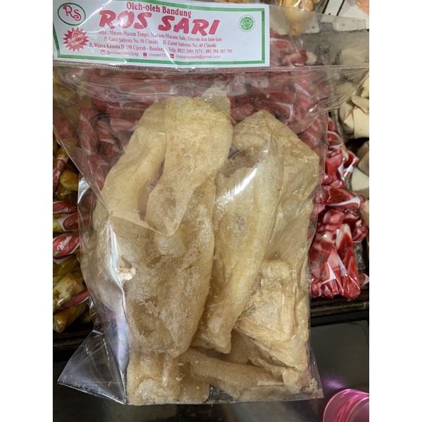 Kerupuk Kulit Sapi Dorokdok Garut 100Gr Oleh Oleh Bandung