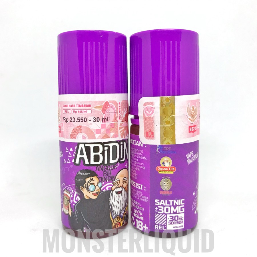 SALT ABIDIN ANGGUR BIR DINGIN BY VAPEPACKERS X OT 30ML