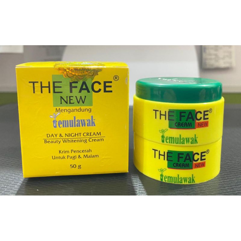 The Face TEMULAWAK Cream BPOM (Day &amp; Night Cream)