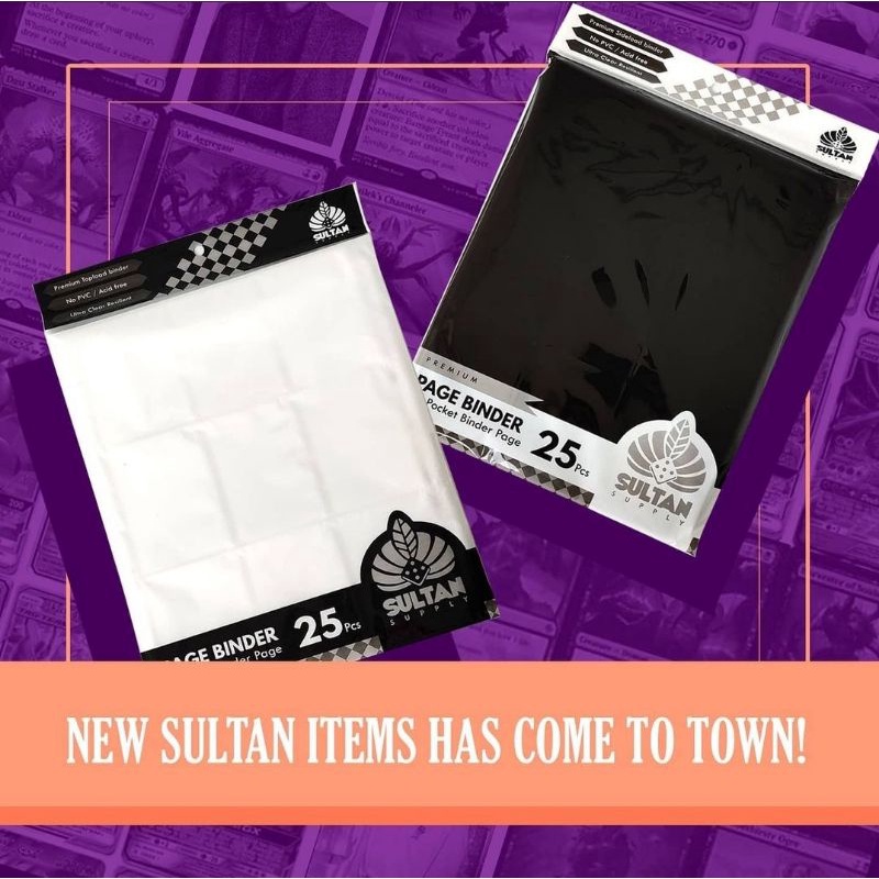 

Sultan Sleeve Binder 9p 18p A4
