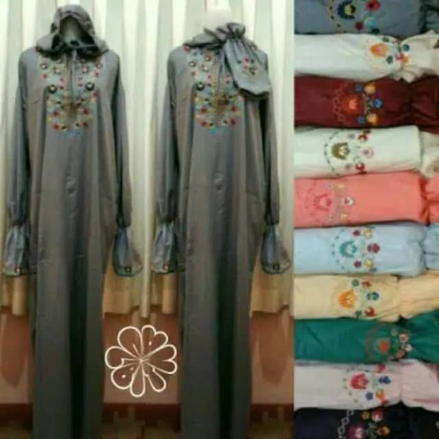 MUKENA ABAYA KATUN  ZARINI ll MUKENA TRAVELING