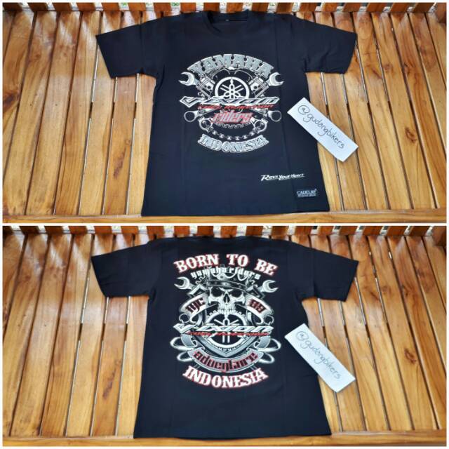 Kaos yamaha vixion 007 motor bikers yvci club komunitas riders brotherhood