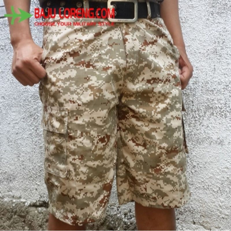 Celana Blackhawk Pendek Loreng Gurun